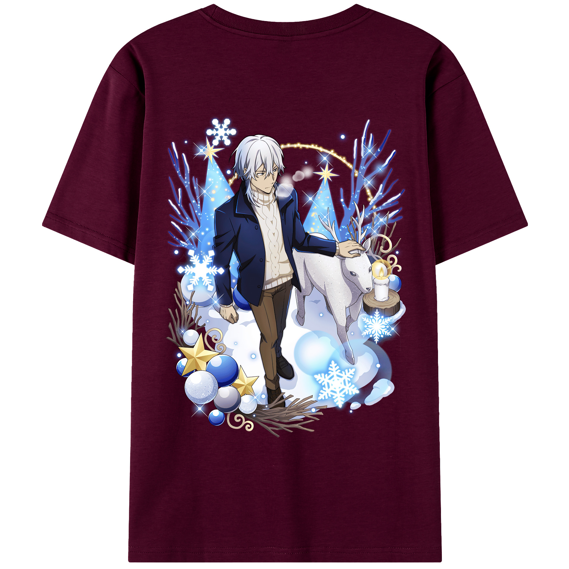 （画像用） 文豪ストレイドッグス Bungo Stray Dogs レディース半袖Tシャツ(バックプリント)